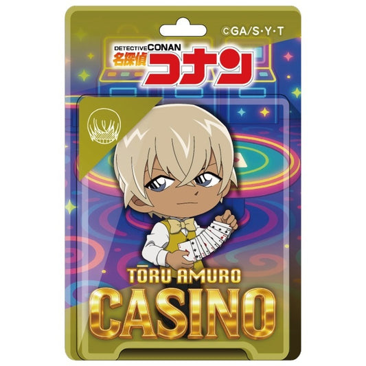 Detective Conan / Case Closed Blister Package Style Acrylic Ball Chain Casino Collection Amuro Toru