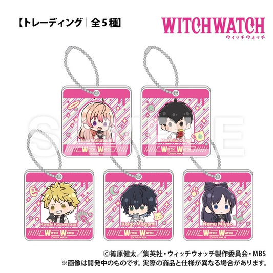 TVアニメ『ウィッチウォッチ』 トレーディング 8mm厚アクリルキーホルダー ぷちきゅんシリーズ pcs