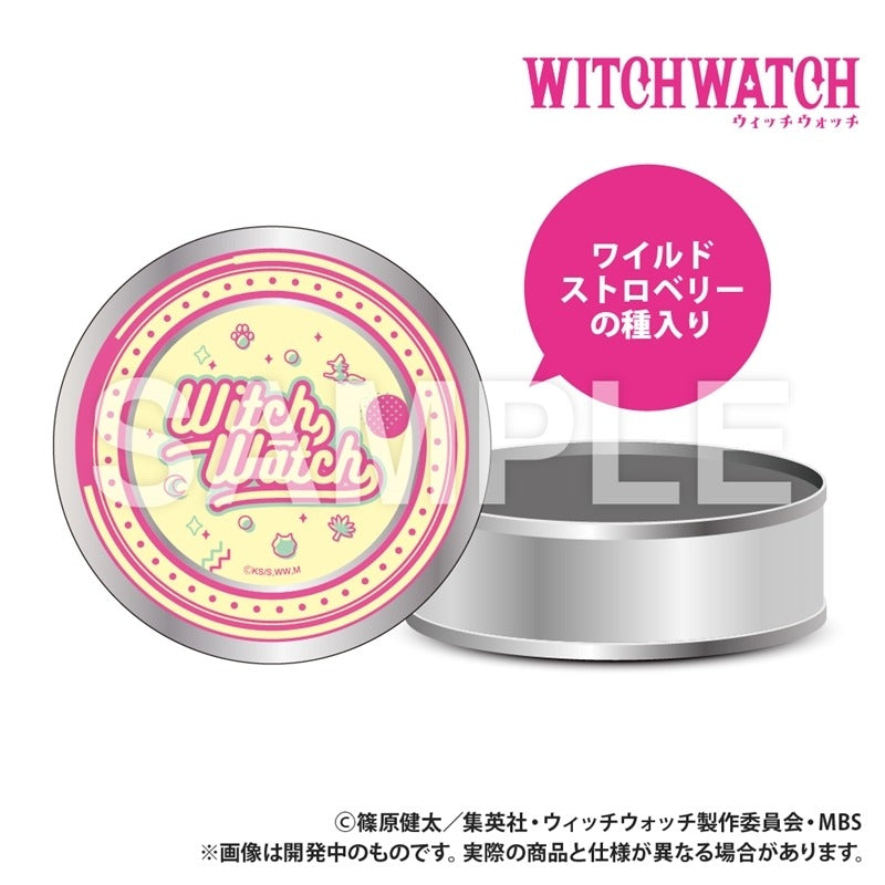 电视动画《魔女守望》带有栽培套件标志的礼品罐