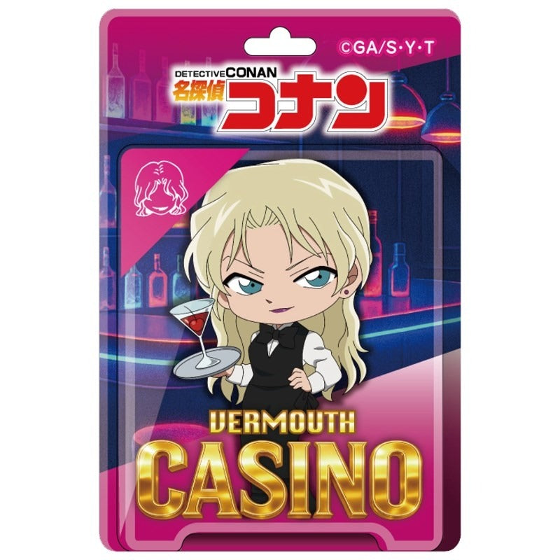 Detective Conan / Case Closed Blister Package Style Acrylic Ball Chain Casino Collection Vermot