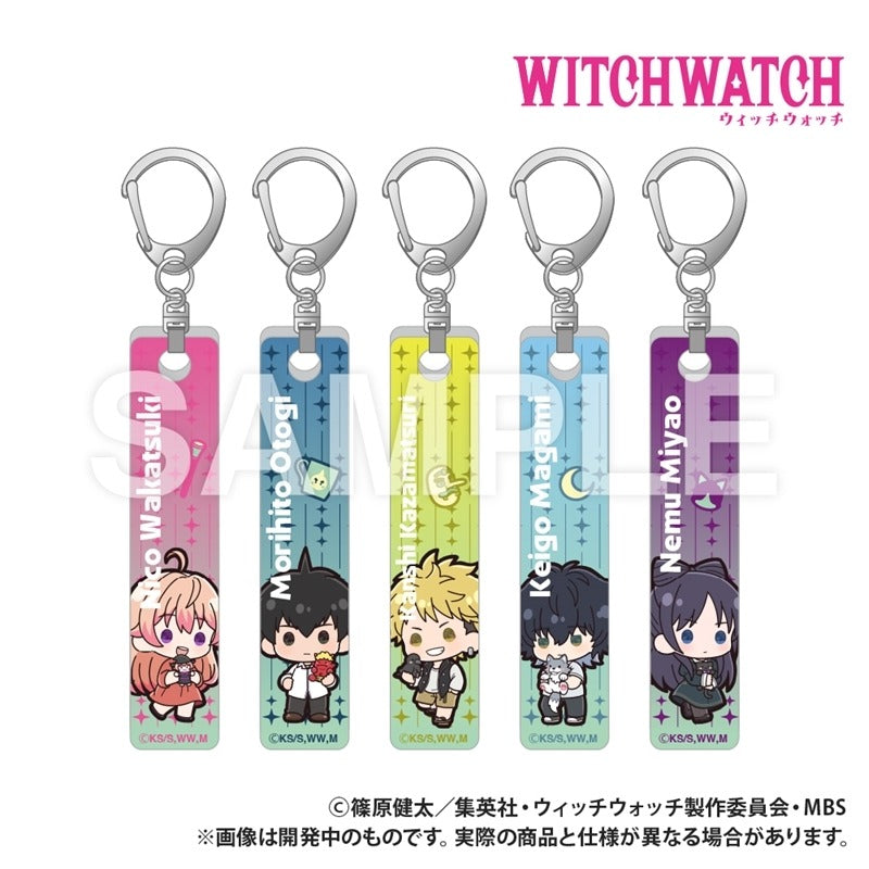 TVアニメ『ウィッチウォッチ』 トレーディング バーキーホルダー ぷちきゅんシリーズ pcs