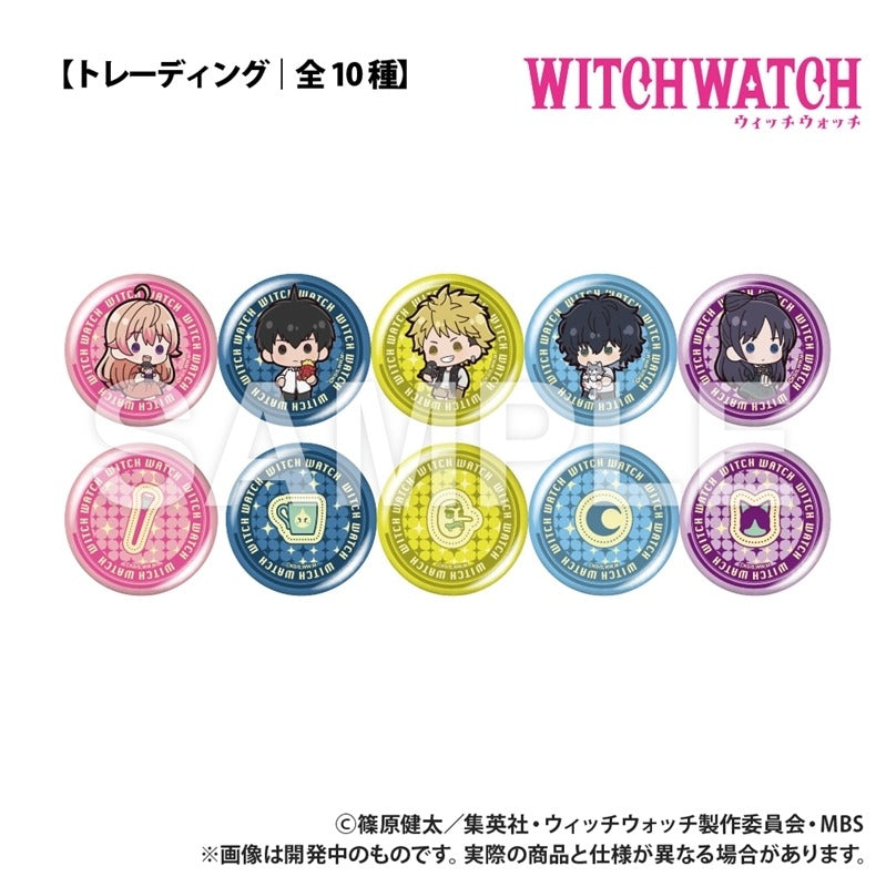 电视动画《魔女守望》交易罐徽章 Puchikun 系列 pc