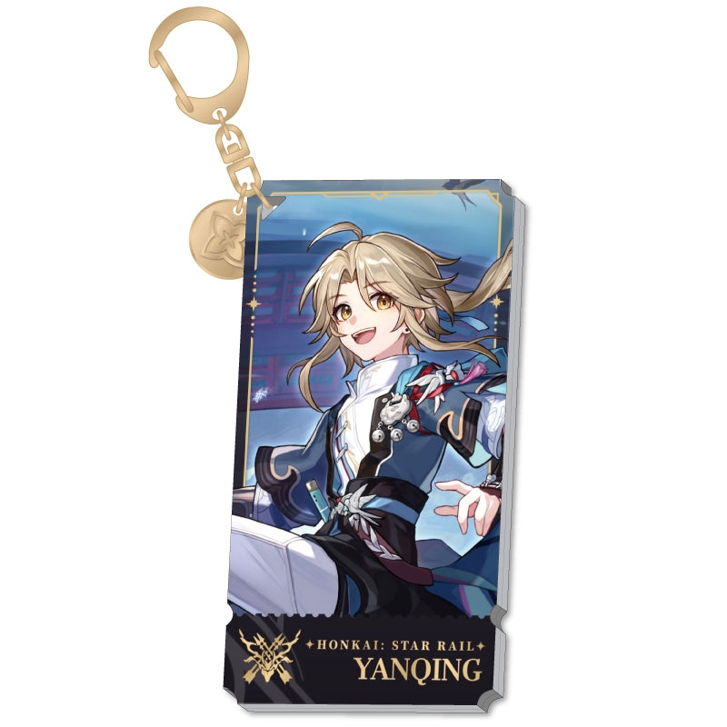 崩壊：スターレイル 立絵シリーズ アクリルストラップ 巡狩運命 彦卿