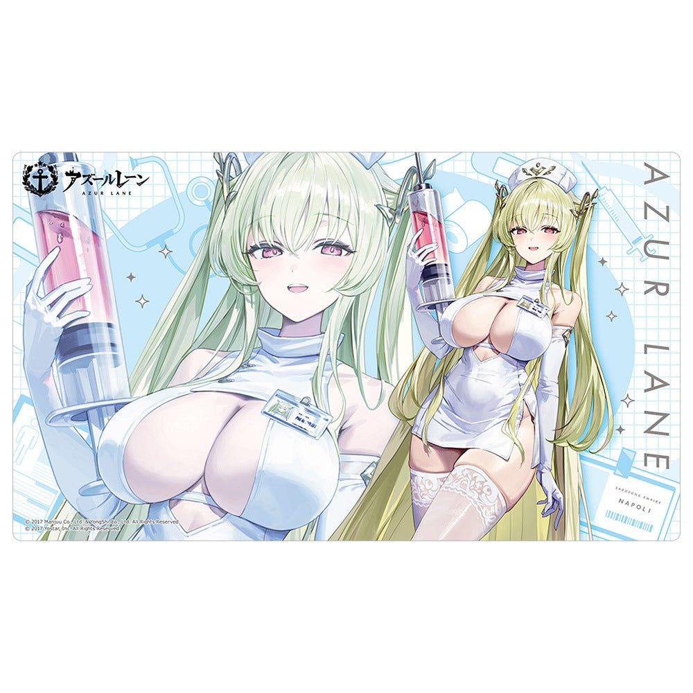 アズールレーン 描き下ろしラバーマット ナポリ／ナース