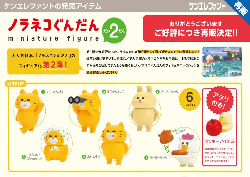 Noraneko Gundan MiniatureFigure Part 2