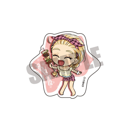 There are no gals who are kind to otakus! ?Mini character sticker Kotoko Ijichi B