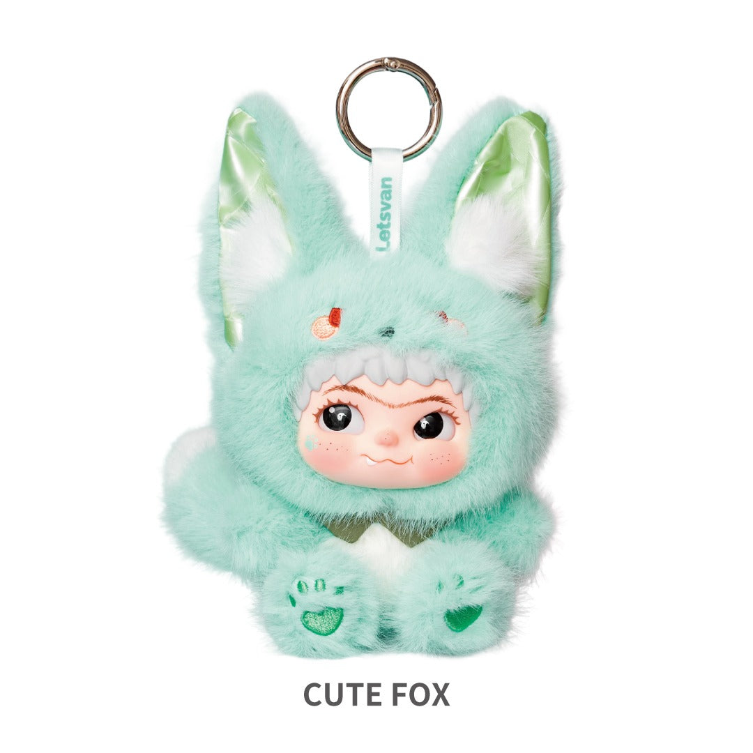 WAKUKU(와쿠쿠) 트레이딩 마스코트 시리즈 FOX & BUNNY