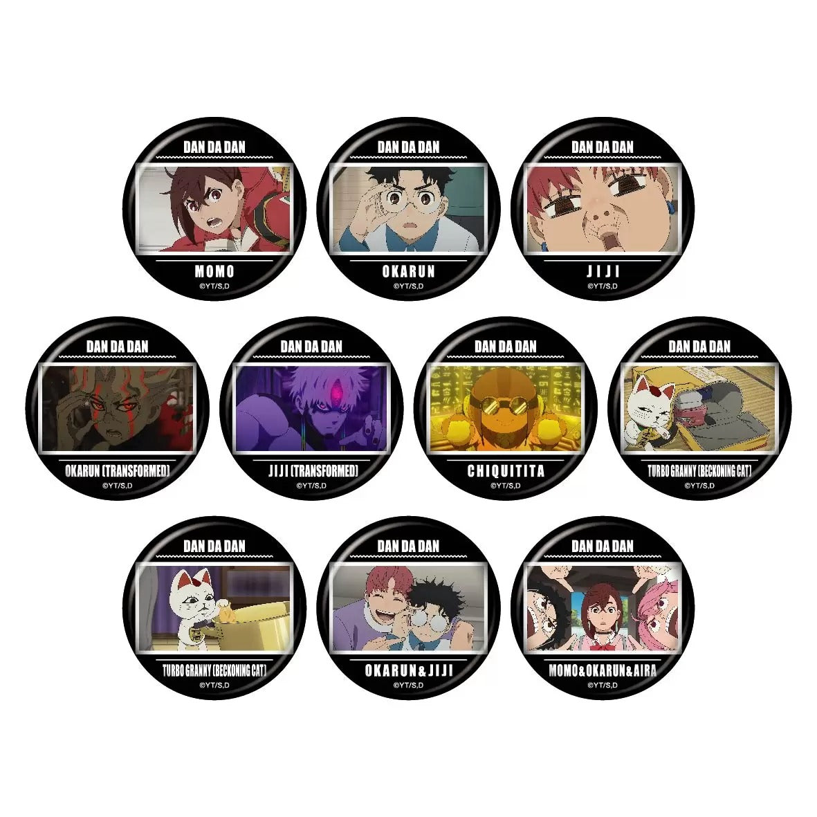 TV Animation "Dundadan" Trading Scene Can Badges Vol.4 Box of 10