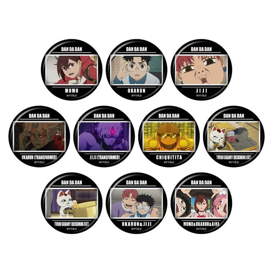 TV Animation "Dundadan" Trading Scene Can Badges Vol.4 Box of 10