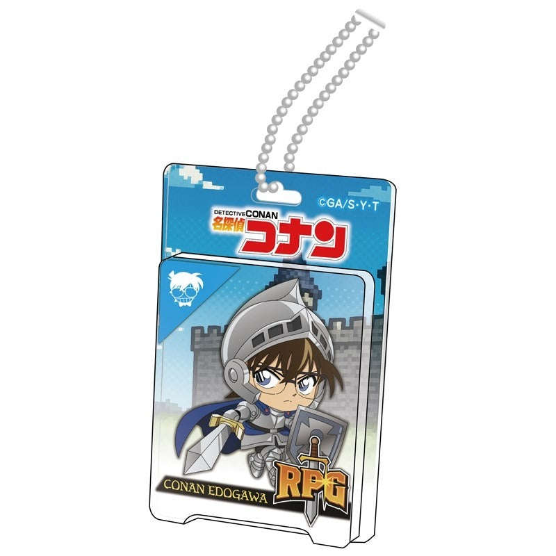 명탐정 코난 물집 패키지 스타일 아크릴 볼 체인 RPG 컬렉션 Edogawa Conan