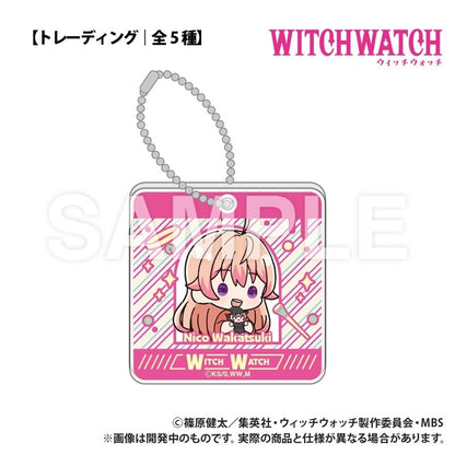 TVアニメ『ウィッチウォッチ』 トレーディング 8mm厚アクリルキーホルダー ぷちきゅんシリーズ pcs
