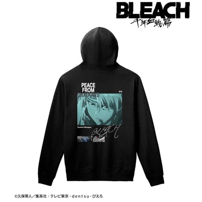 TVアニメ『BLEACH 千年血戦篇』PEACE FROM SHADOWS 場面写バックプリントパーカーメンズ