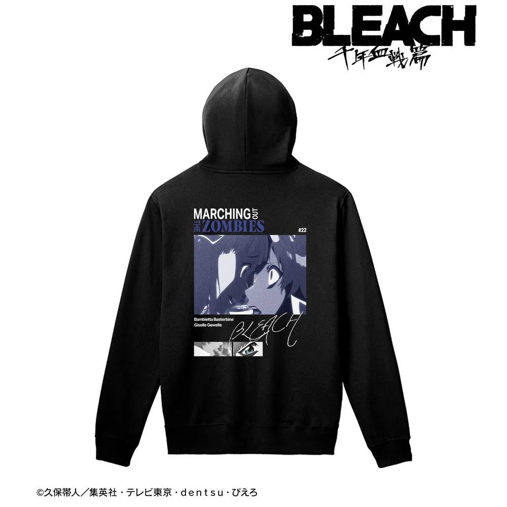 TVアニメ『BLEACH 千年血戦篇』MARCHING OUT THE ZOMBIES 場面写バックプリントパーカーメンズ
