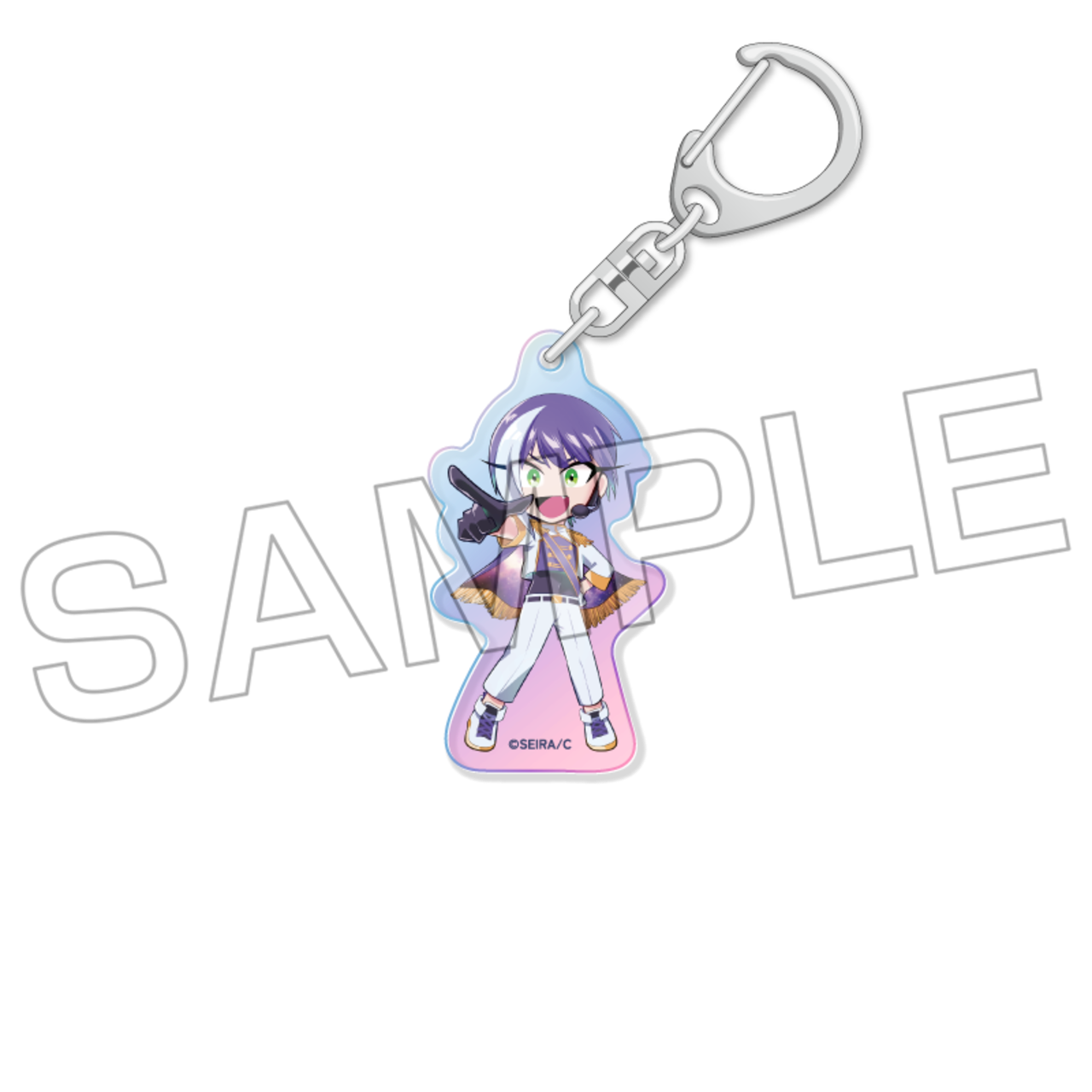 【単品・BOX】ガチ恋粘着獣 ～ネット配信者の彼女になりたくて～ コズミック BIRTHDAYライブ トレーディング オーロラアクリルキーホルダー