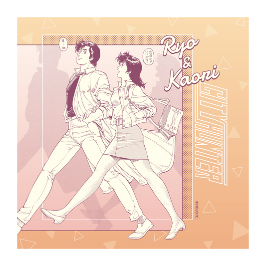 City Hunter Handkerchief Ryo & Kaori