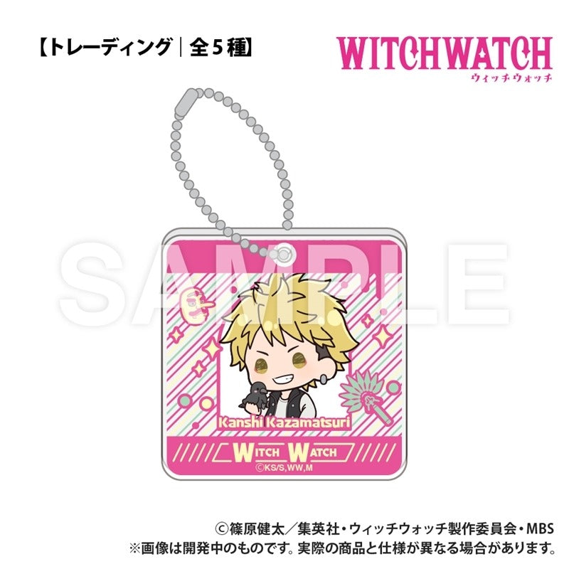 TVアニメ『ウィッチウォッチ』 トレーディング 8mm厚アクリルキーホルダー ぷちきゅんシリーズ pcs
