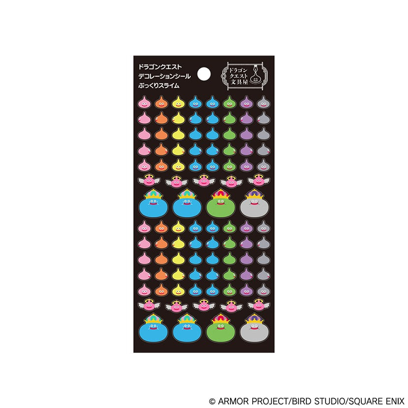 Dragon QuestStationery Shop Decoration Sticker 2 <Slime Design>