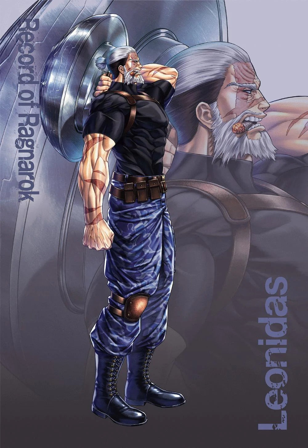 终结的瓦尔基里服装变更明信片国王列奥尼达