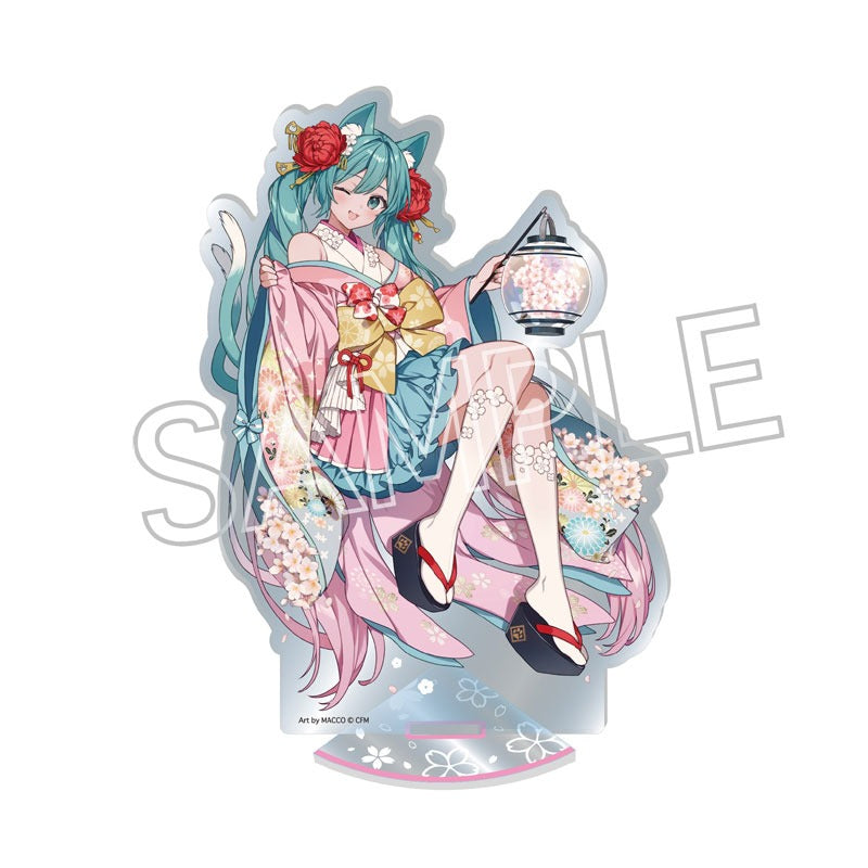 初音未來 百鬼夜行~丽宴~亚克力台灯L A猫又