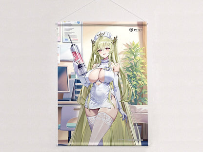 碧藍航線 原始的B2掛毯那不勒斯/護士：W絨面革