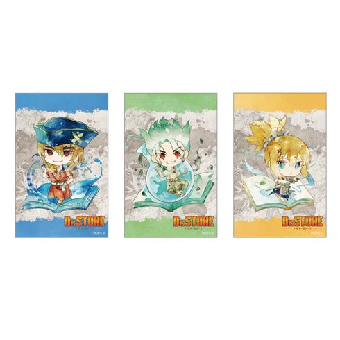 Dr.STONE キャラでるアート サテン地ステッカー 第1弾 9個入BOX