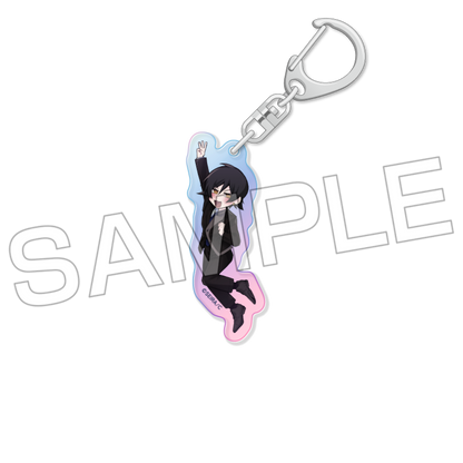 【単品・BOX】ガチ恋粘着獣 ～ネット配信者の彼女になりたくて～ コズミック BIRTHDAYライブ トレーディング オーロラアクリルキーホルダー