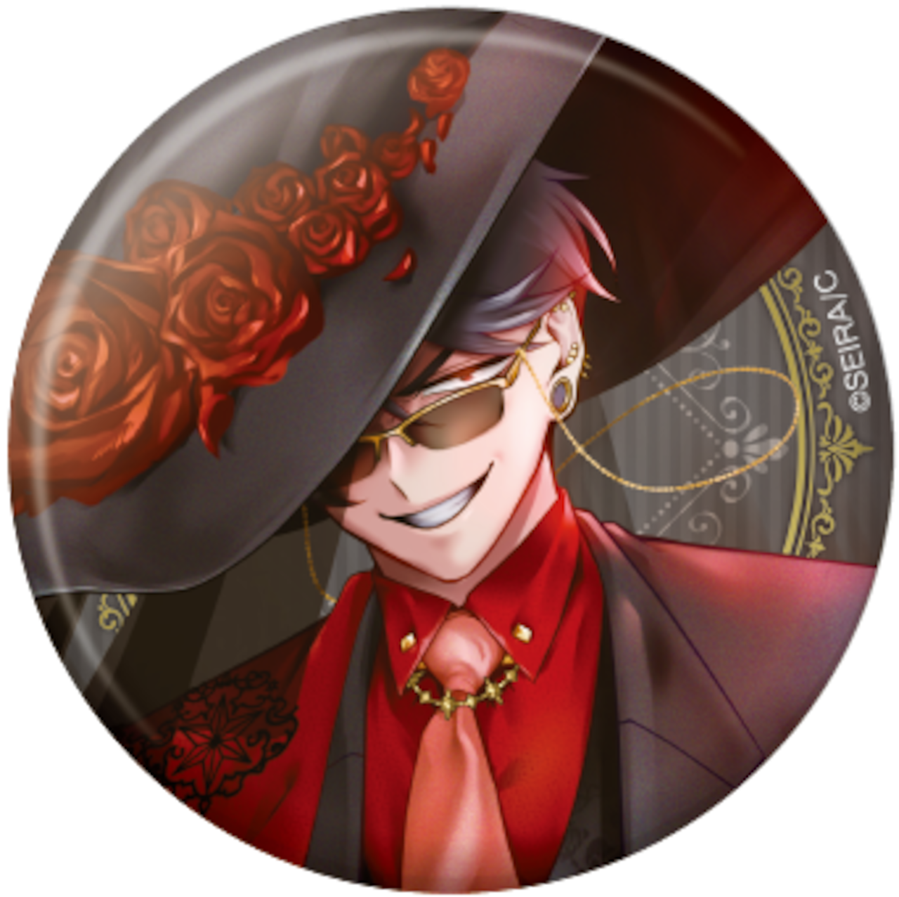 ガチ恋粘着獣 ～ネット配信者の彼女になりたくて～ トレーディングホロ缶バッジ ファンタジー Ver. ＜12種＞ 【コンプリートセット】