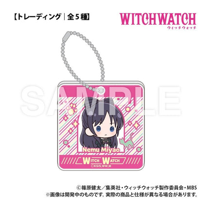 TVアニメ『ウィッチウォッチ』 トレーディング 8mm厚アクリルキーホルダー ぷちきゅんシリーズ pcs
