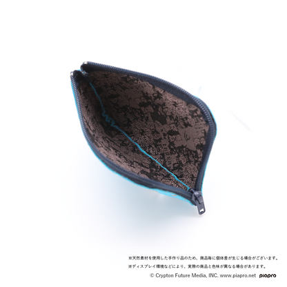 Hatsune Miku x Koshu Inden - Square Coin Purse (Future/Mirai)