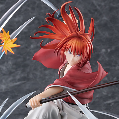 Rurouni Kenshin -Meiji Swordsman Romantic Kenshin- Kyoto Disturbance Himura Kenshin Souryu Sen Ver. 1/7