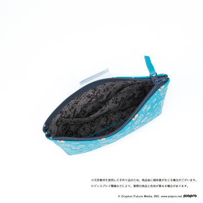 初音ミク×甲州印伝 小物入れ（小） ＜Future/未来＞