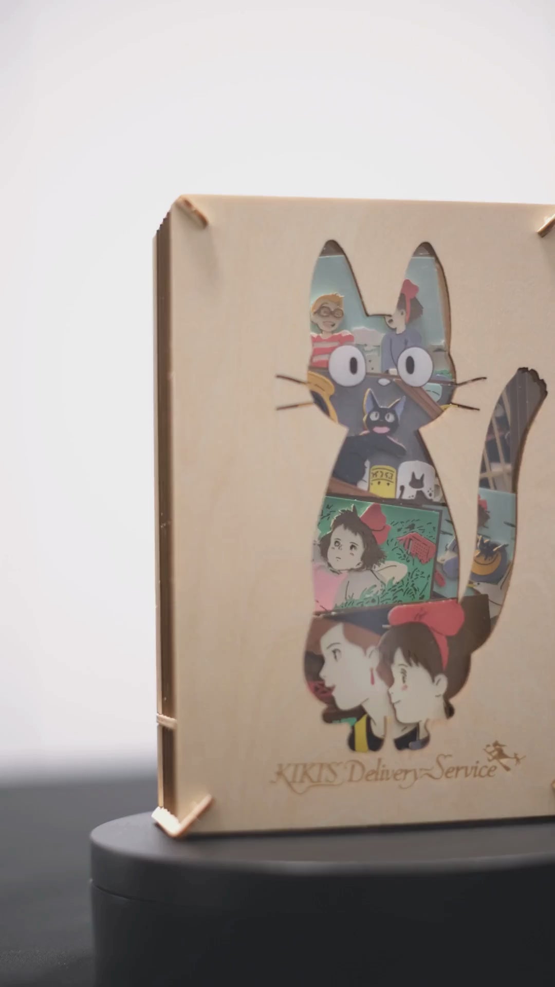 PAPER THEATER wood style 魔女の宅急便 Kiki's Delivery Service PT