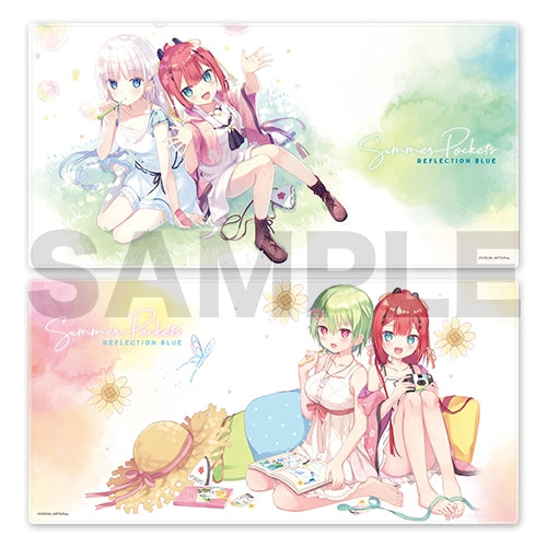 Summer Pockets REFLECTION BLUE Game Mat Set 001 Shiroha & Sensei, Miki & Sensei