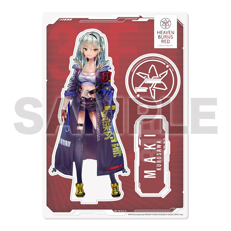 Heaven Burns Red Acrylic Character Stand 42: Maki Kurosawa