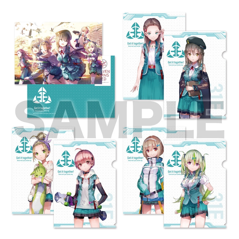 ヘブンバーンズレッド クリアファイルセット 06 第31E部隊