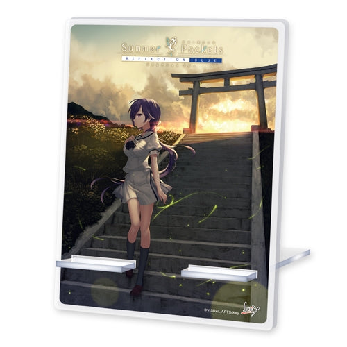 Summer Pockets REFLECTION BLUE acrylic stand Shizuhisa