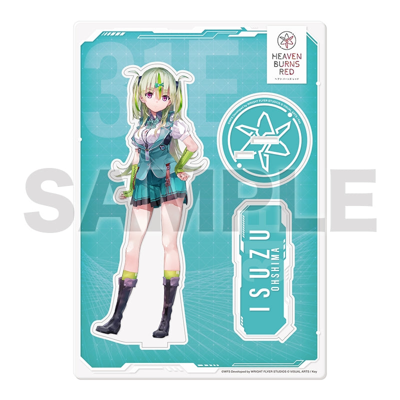 Heaven Burns Red Acrylic Character Stand 35 Oshima Isuzu