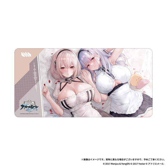 【벽람항로ASMR】지휘관을 치유대! 시리어스와 다이도의 더블 봉사 타임 데스크 매트 시리어스 & 다이도