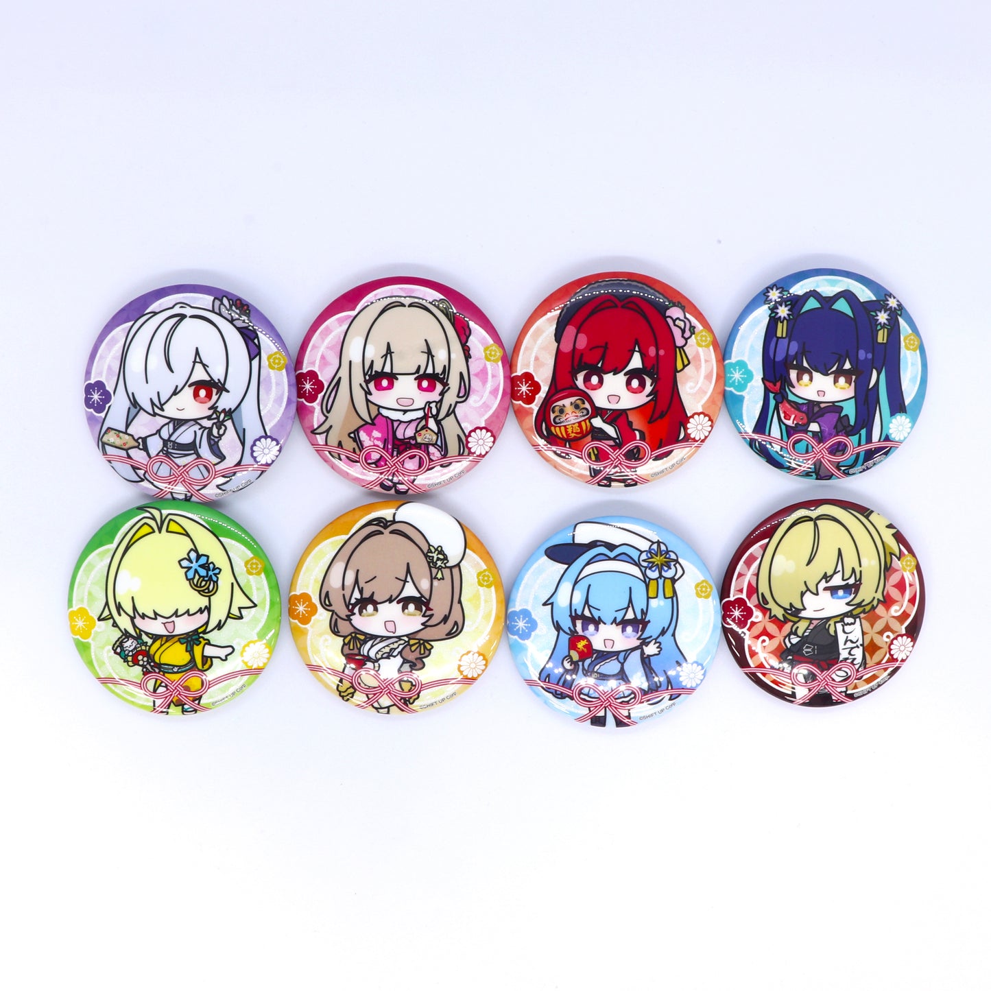 勝利の女神：NIKKE 新春フェア2026 SDトレーディング缶バッジ