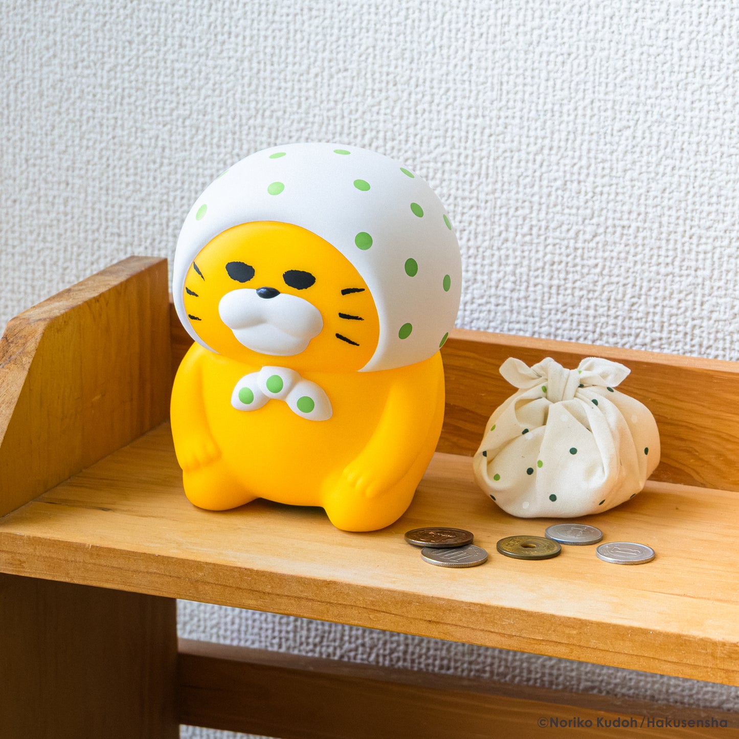 ノラネコぐんだん ほっかむりちょきんばこ きみどり Ver.