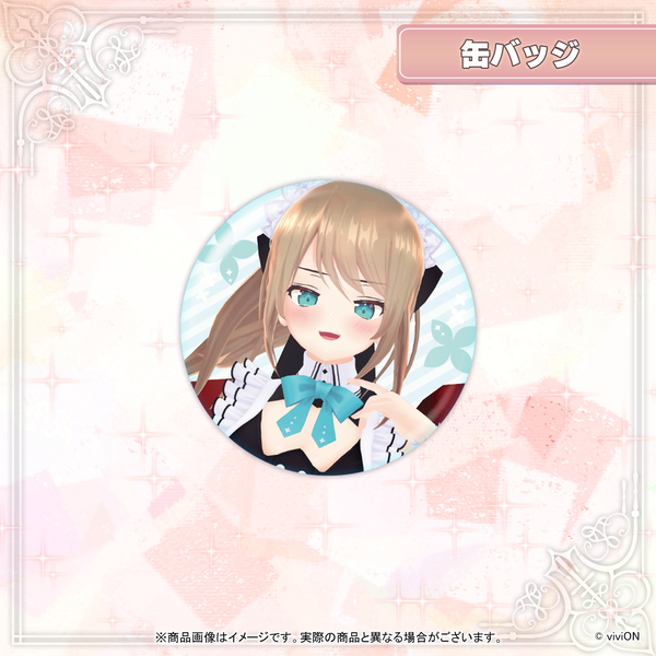 メイド衣装グッズ【栗駒こまる】缶バッジ – viviON BLUE
