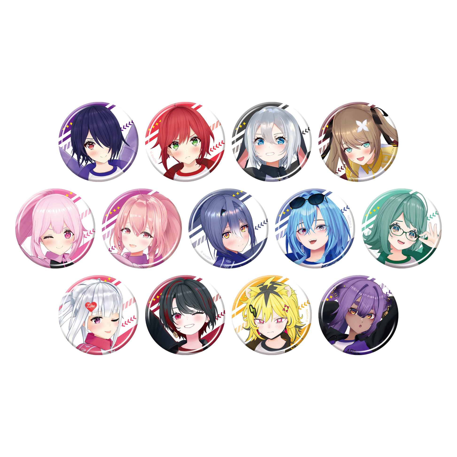 あおぎり高校 トレーディング缶バッジ vol.2 – viviON BLUE あおぎり高校 トレーディング缶バッジ vol.2 – viviON BLUE