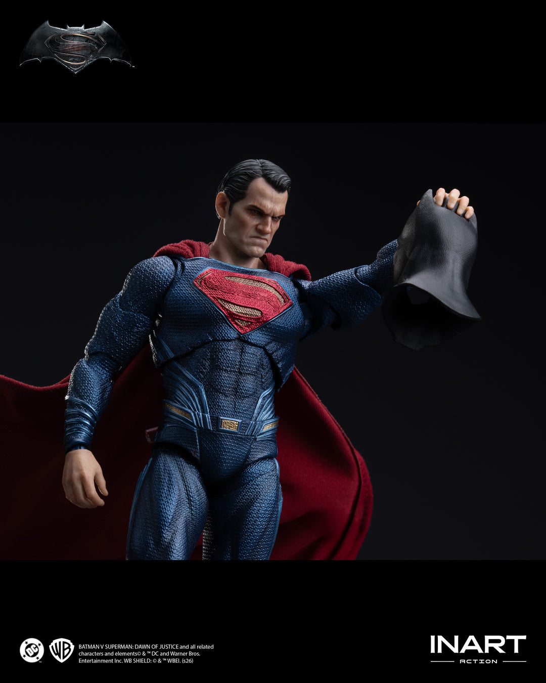 배트맨 vs 슈퍼맨 저스티스의 탄생 INART Action(인 아트 액션) - 슈퍼맨 액션 피규어